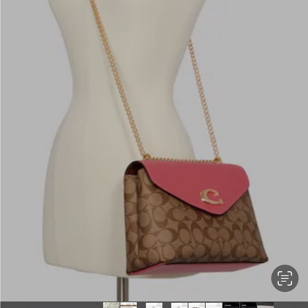 TAMMIE SHOULDER BAG IN SIGNATURE CANVAS